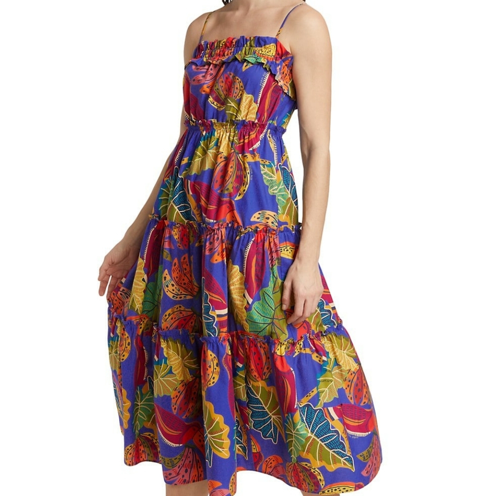 Farmrio beaks and bananas dress
